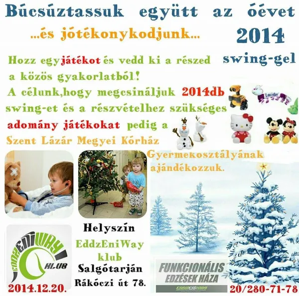 Játékgyűjtéssel búcsúztattuk 2014-et | eddzeniway