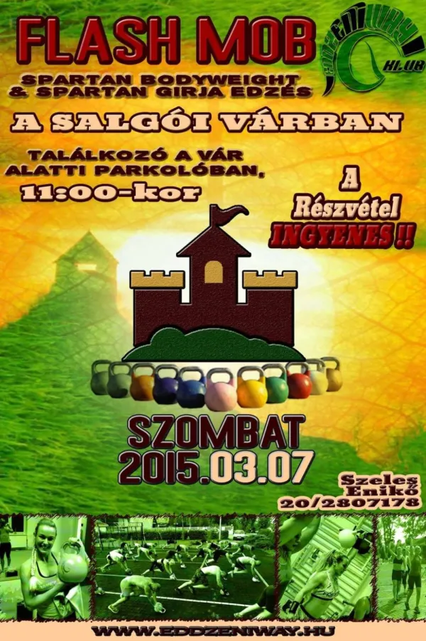 Tavaszváró edzés a Salgói várban | eddzeniway