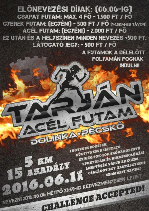 Tarján Acél Futam | eddzeniway