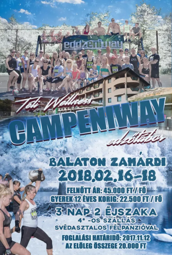 Téli weelness tábor | eddzeniway
