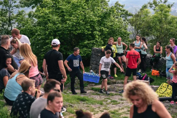 Jubileumi edzés Salgó váránál 2023